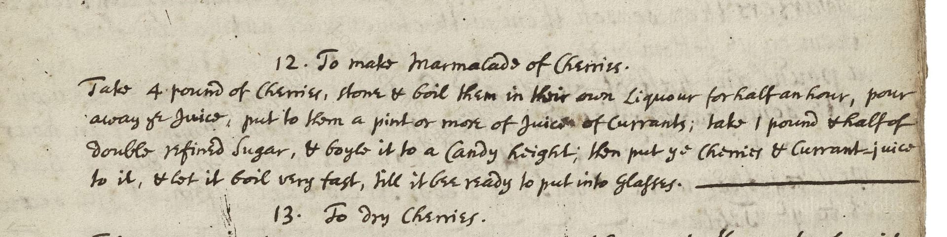 To Make Marmalade Of Cherries