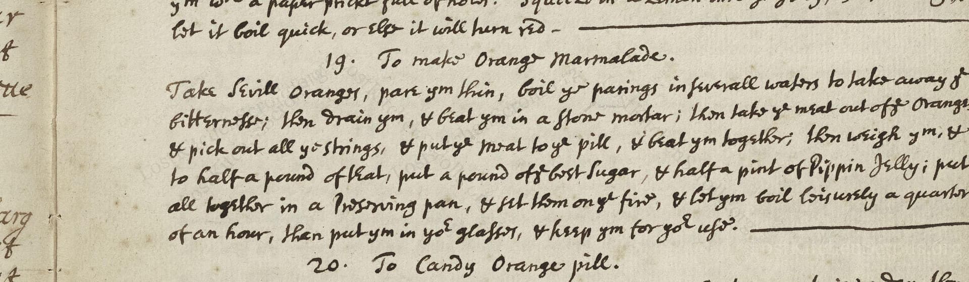 To Make Orange Marmalade