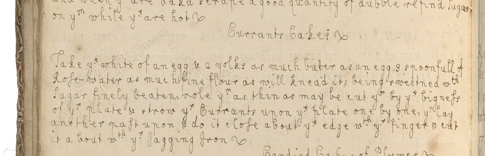 Currants Cakes