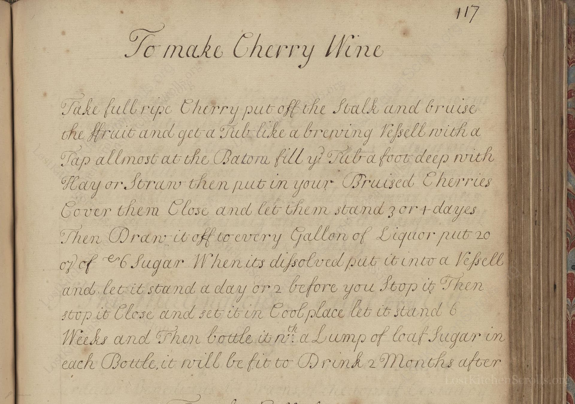 To Make Cherry Wine