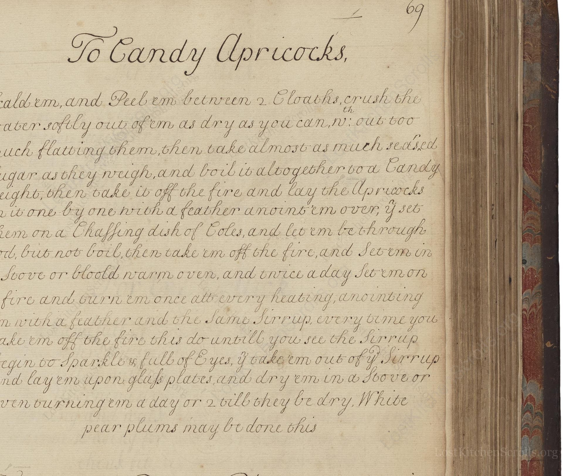 To Candy Apricocks