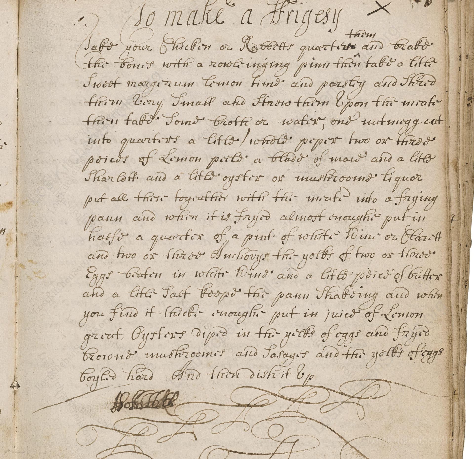 To Make A Frigesy From