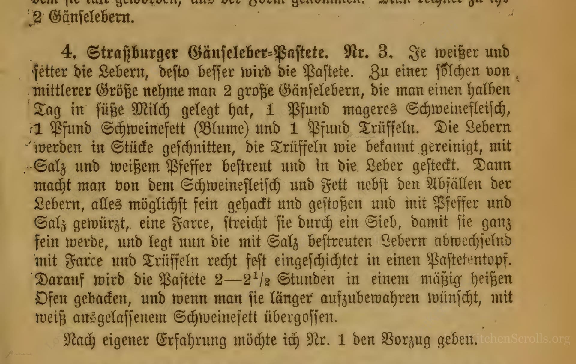 Straßburger Gänseleber-Pastete Nr.