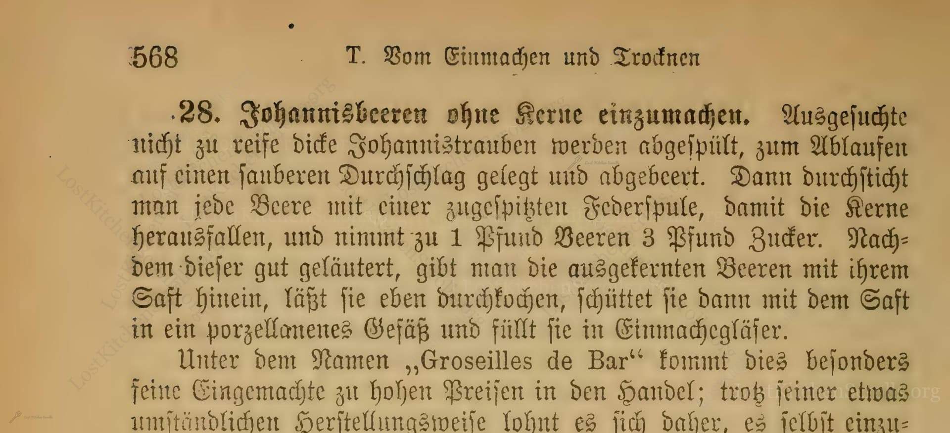 Johannisbeeren Ohne Kerne Einzumachen