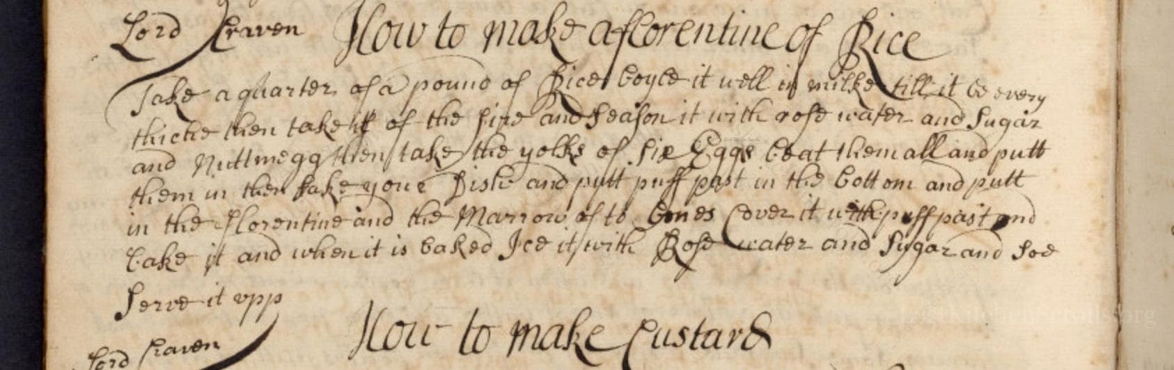 How To Make A Florentine Of Rice