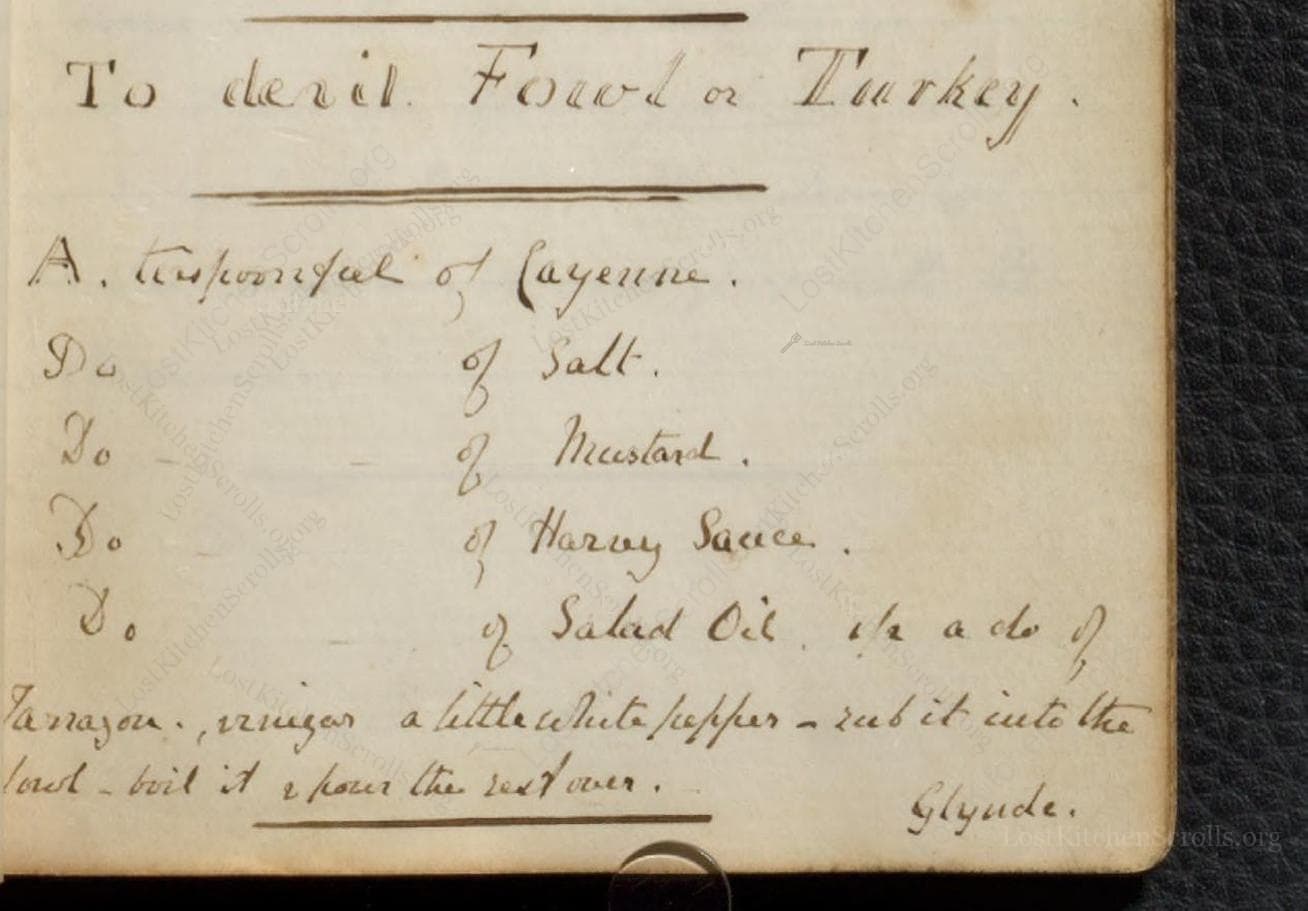 To Devil Fowl Or Turkey