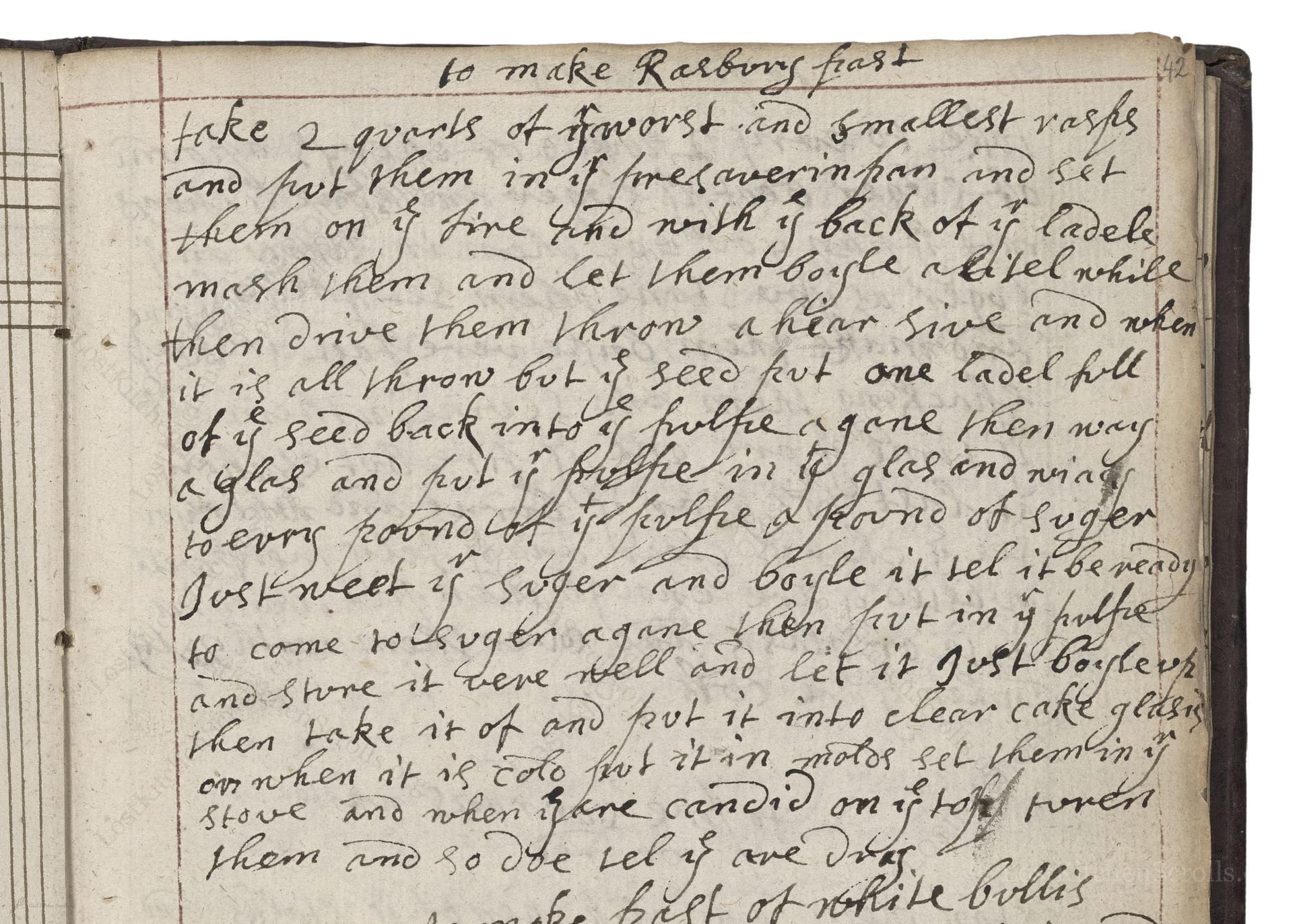 To Make Resbery Past