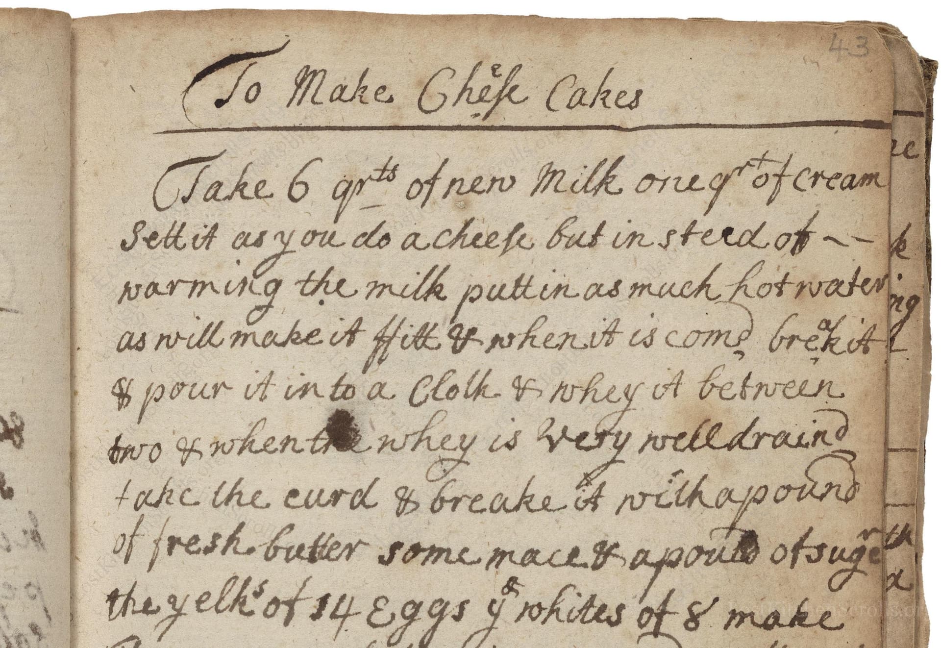 To Make Cheife Cakes