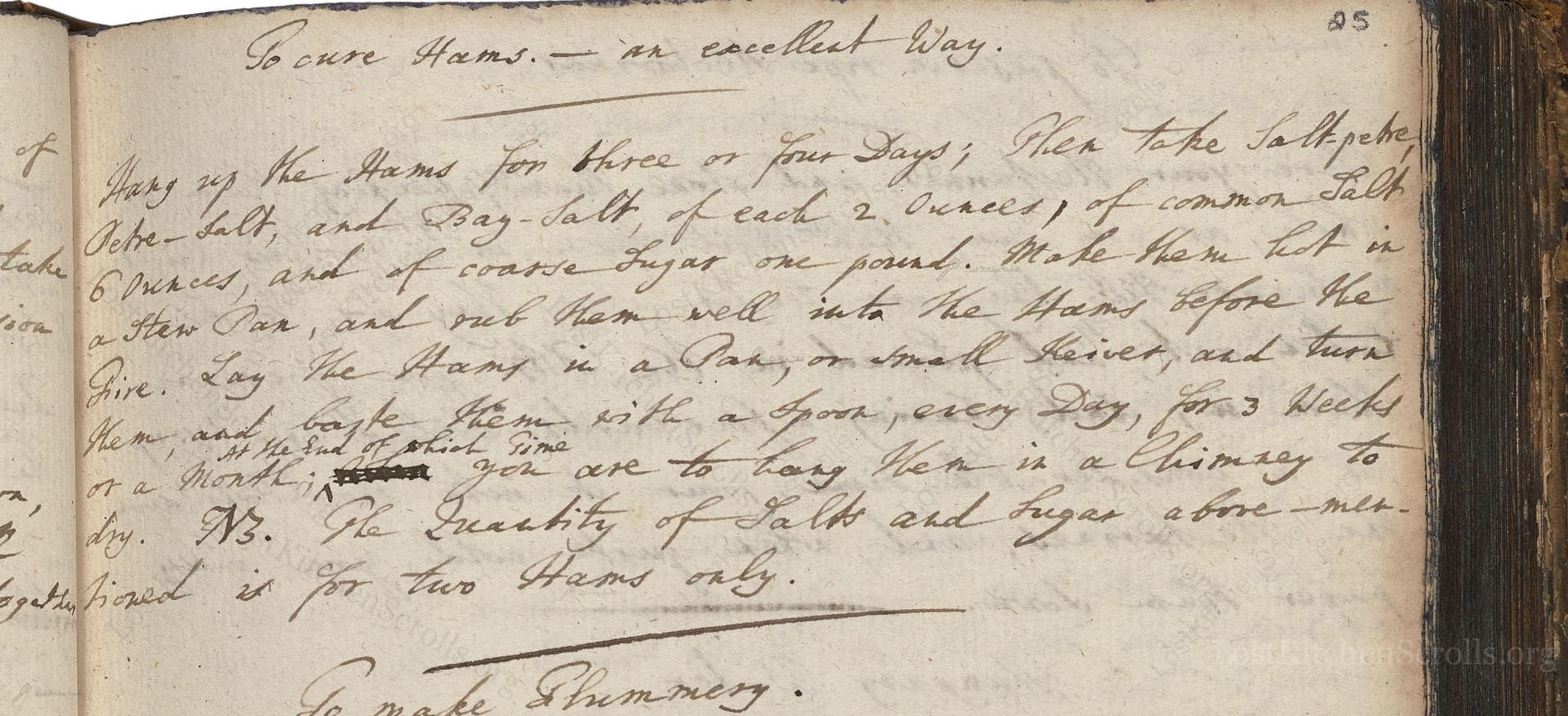To Cure Hams.— An Excellent Way