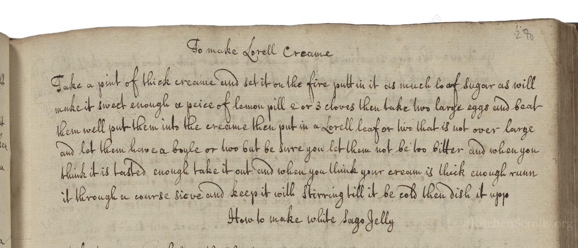 To Make Sorell Creame