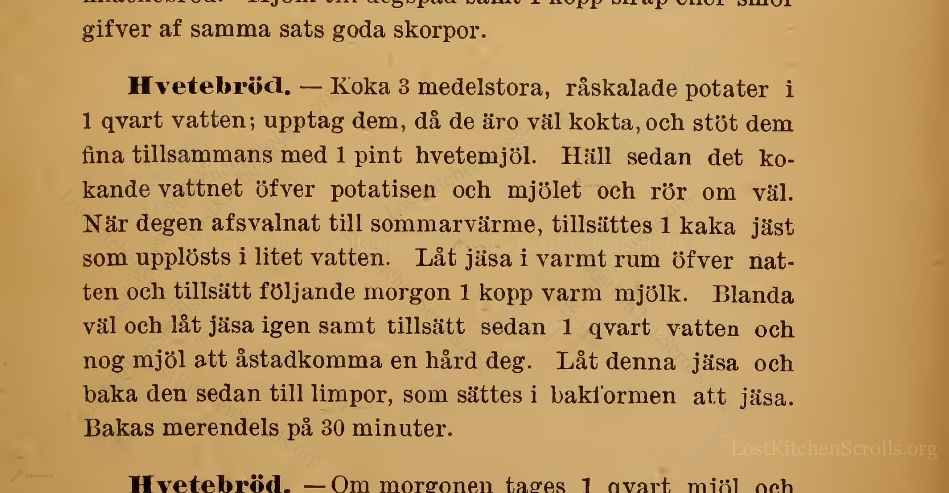 Hvetebröd