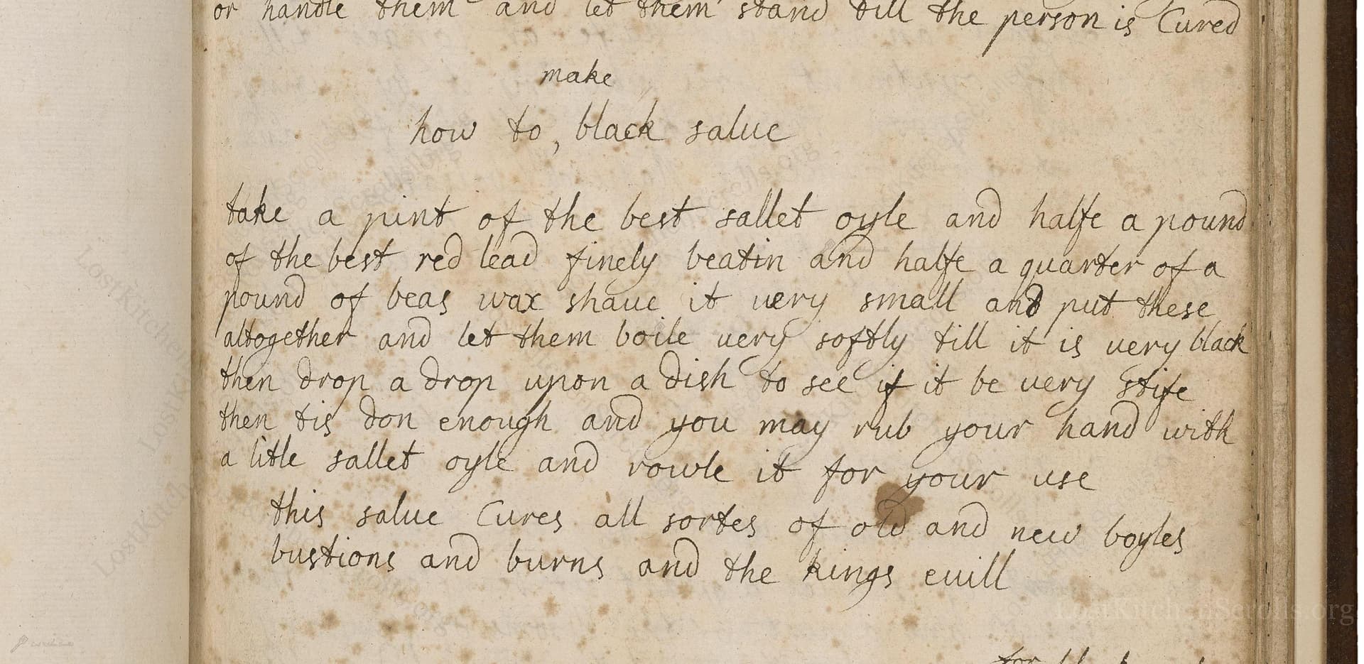 How To Make Black Salve