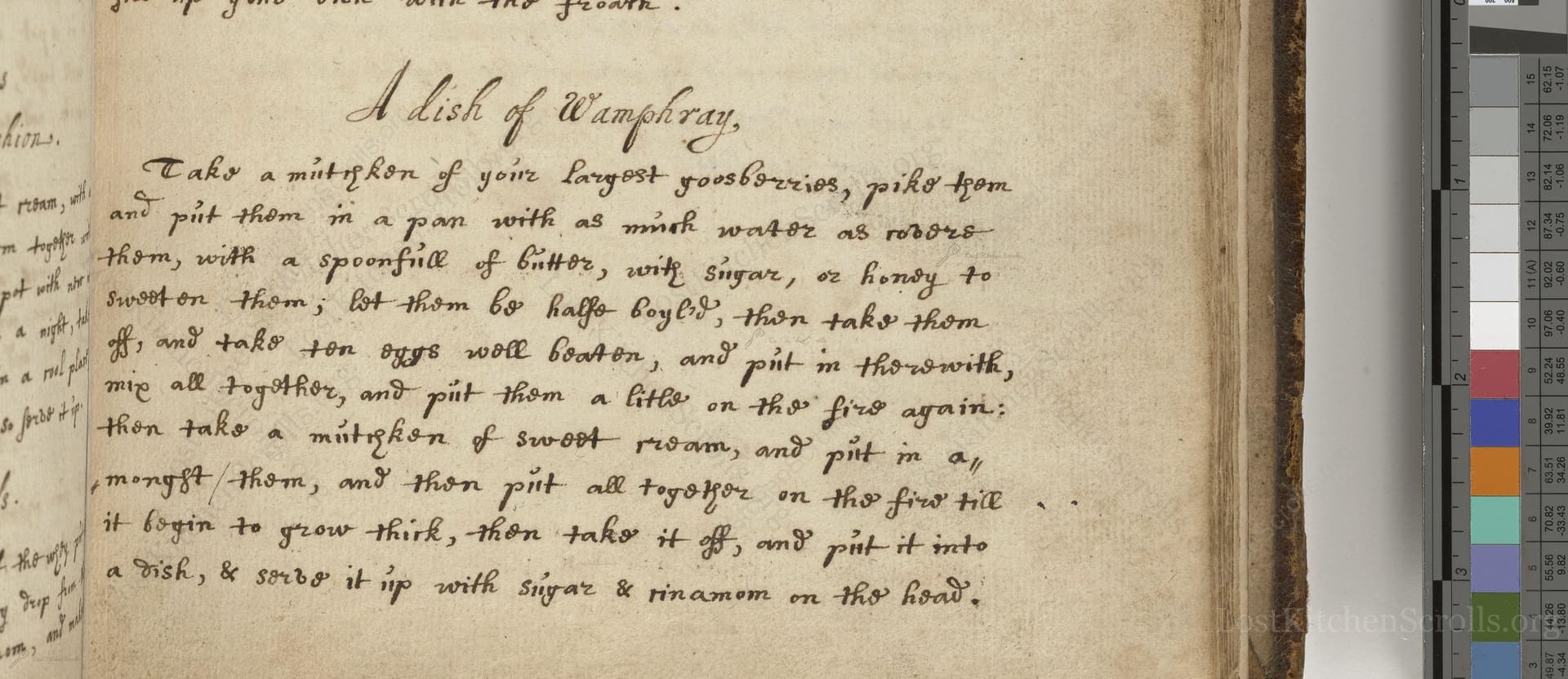A Dish Of Wamphray