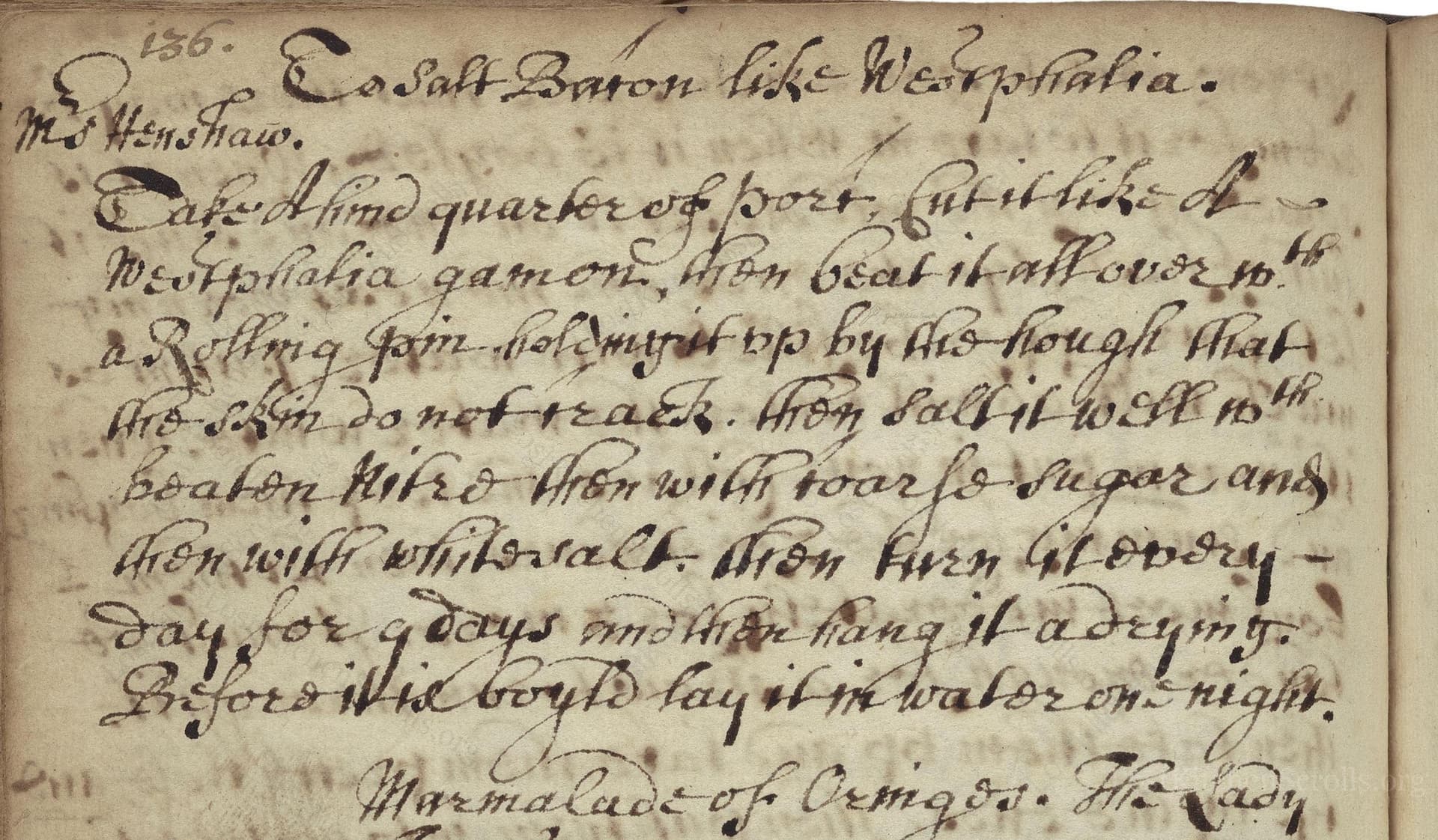 To Salt Baron Like Westphalia
