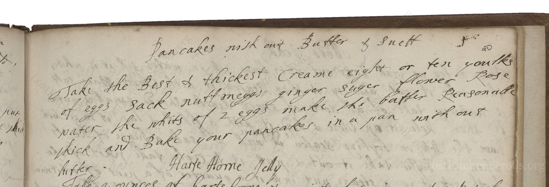 Pancakes With Out Butter & Suett