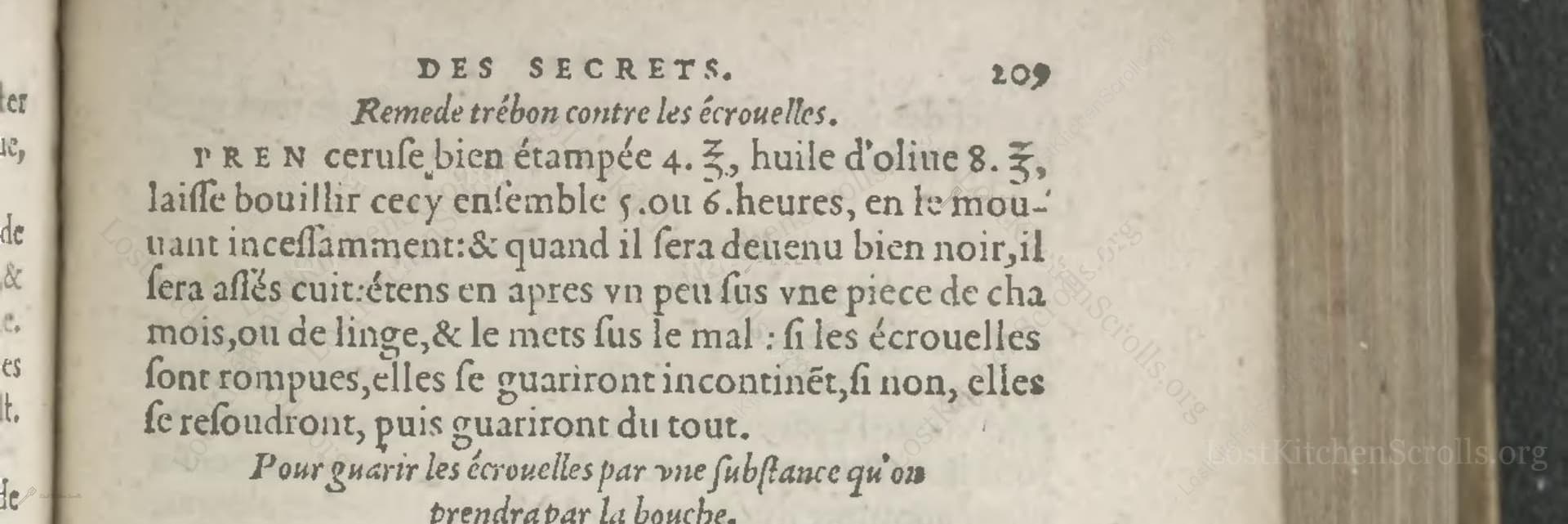 Remede Trebon Contre Les Écrouelles